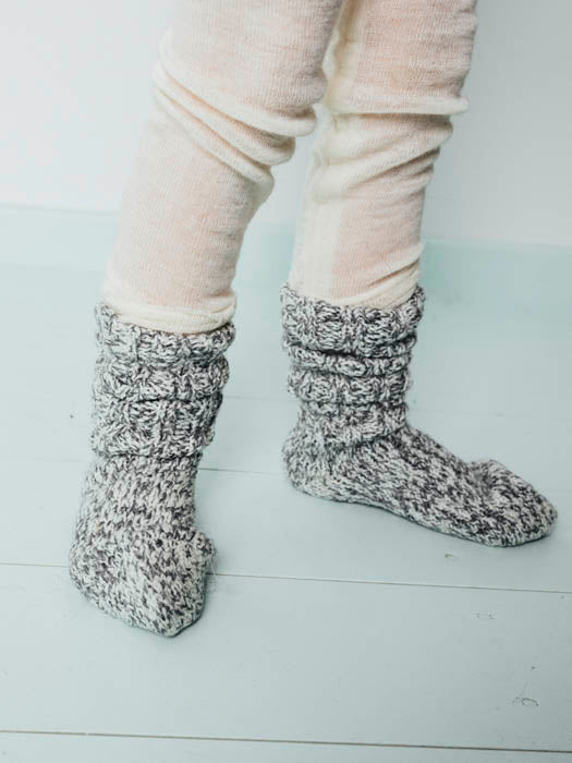 Fjallagras knee-high socks